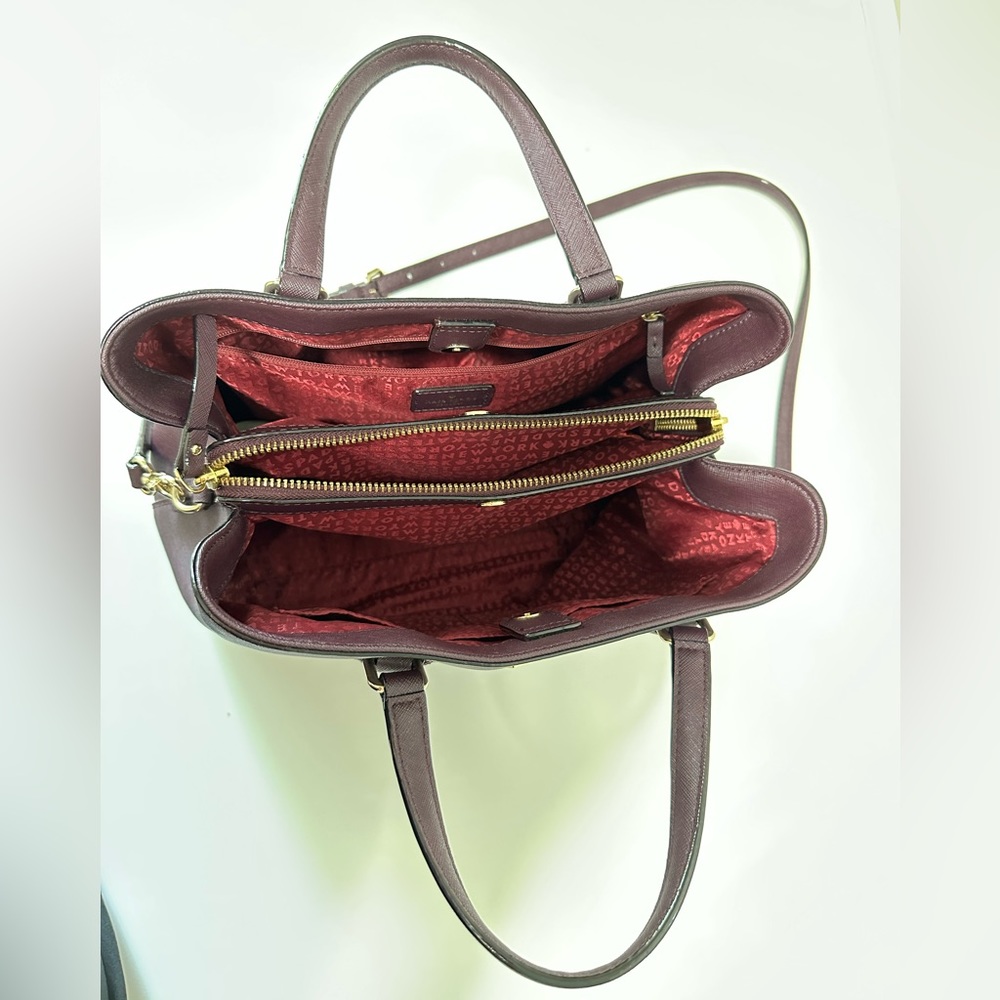 LIKE NEW Kate Spade New York Laurel Way Evangelie Satchel - Picture 6 of 10
